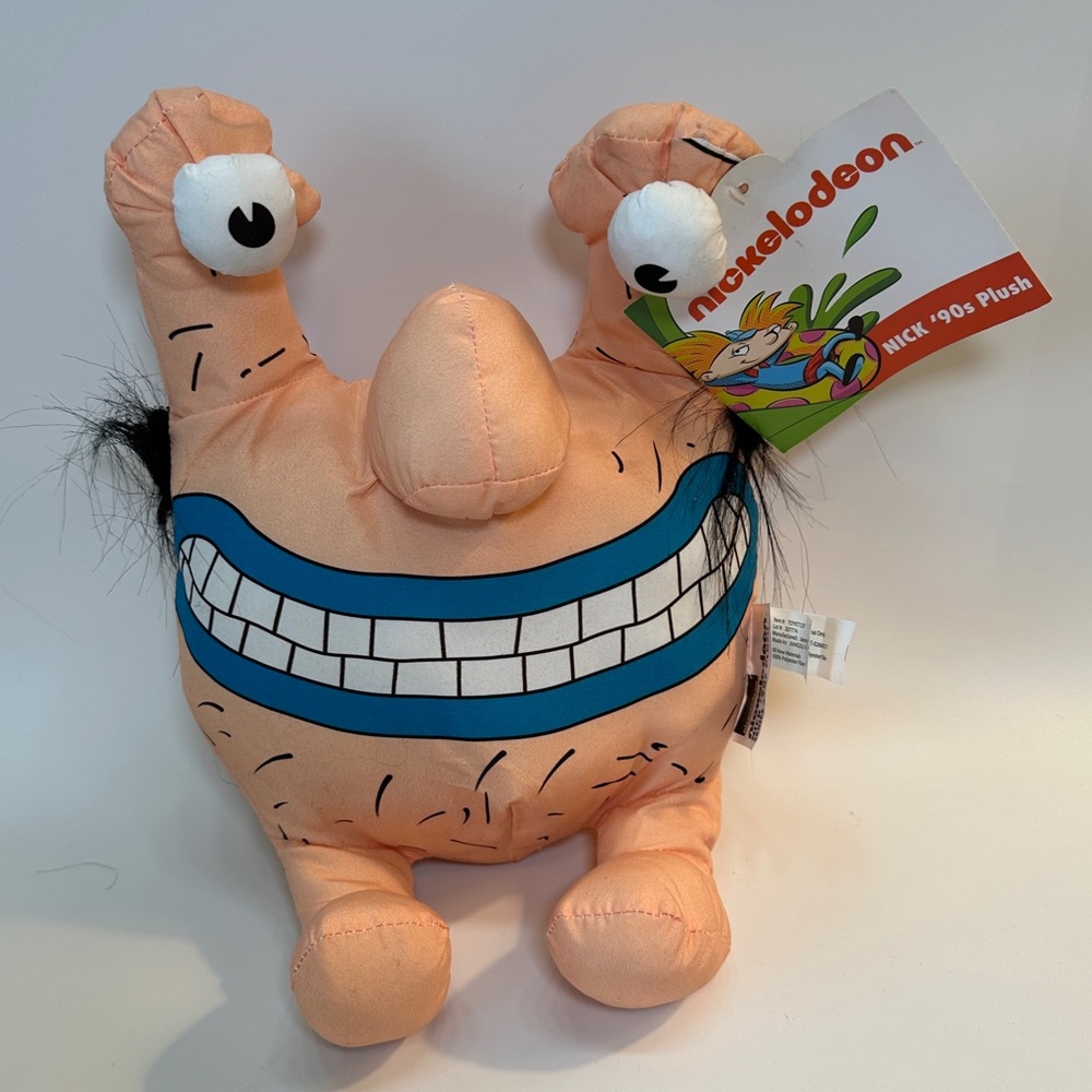 NWT Nickelodeon Aaahh!!! Real Monsters Krumm Throwback 90s TV Cartoon Plush